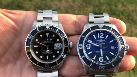 breitling superocean 44 vs rolex submariner|breitling superocean 1970s.